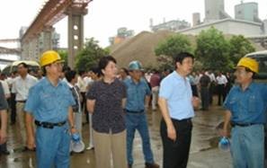 江西省九江市市長(zhǎng)王萍多次視察江西亞?wèn)|