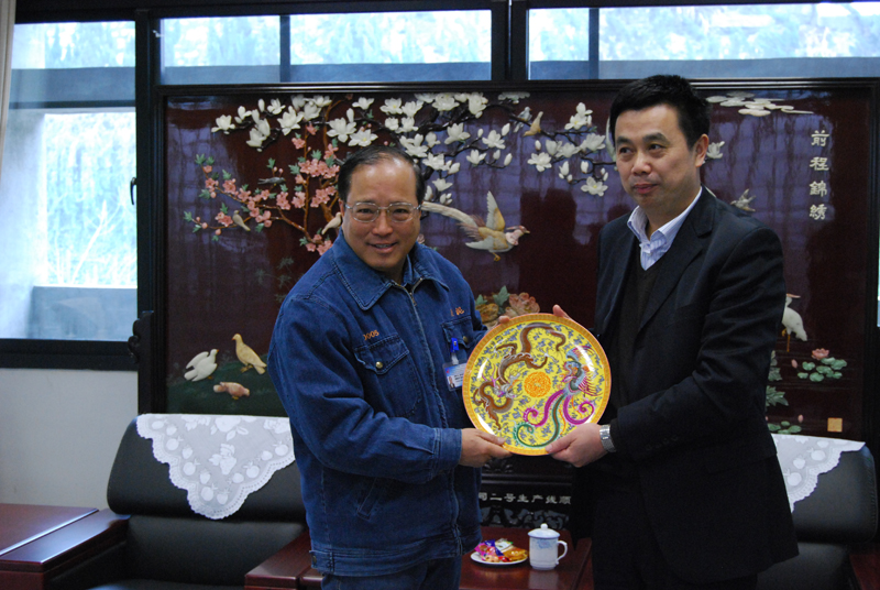 2012年1月11日，瑞昌市委古小平書(shū)記參訪(fǎng)江西亞?wèn)|