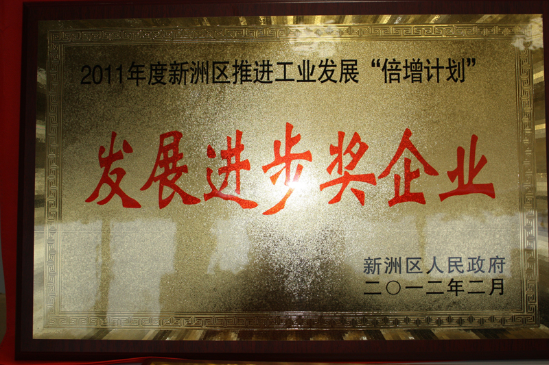 2011年度新洲區(qū)推進(jìn)工業(yè)發(fā)展“倍增”計(jì)劃發(fā)展進(jìn)步獎(jiǎng)(湖北亞?wèn)|) 2011年度新洲區(qū)推進(jìn)工業(yè)發(fā)展“倍增”計(jì)劃發(fā)展進(jìn)步獎(jiǎng)(湖北亞?wèn)|)